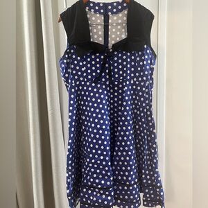 Polka Dot Sleeveless Dress